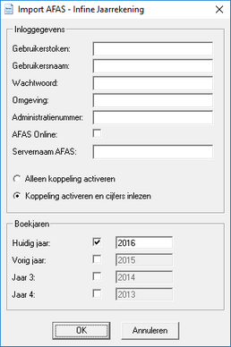 Directe koppeling AFAS